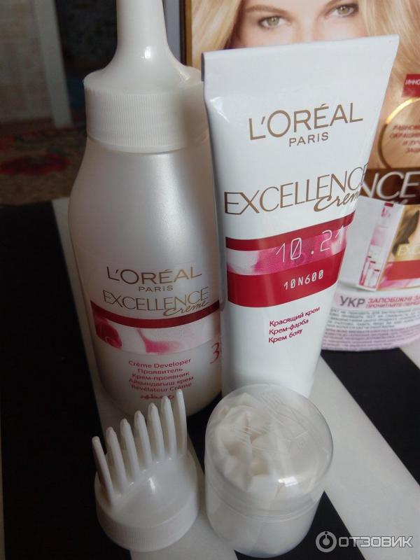 Крем-краска для волос L'Oreal Paris Excellence Creme с про-кератином фото