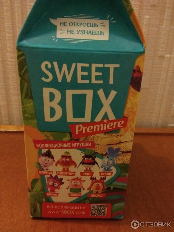 Подарочный набор Sweet Box Смешарики фото