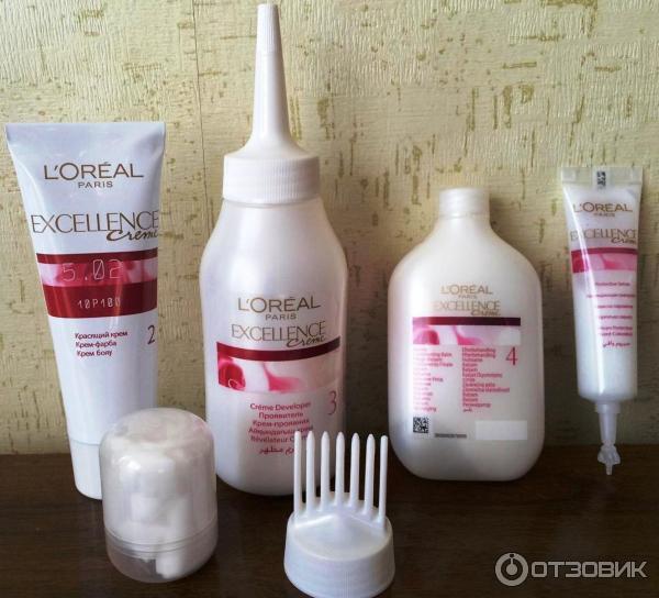 Крем-краска для волос L'Oreal Paris Excellence Creme с про-кератином фото