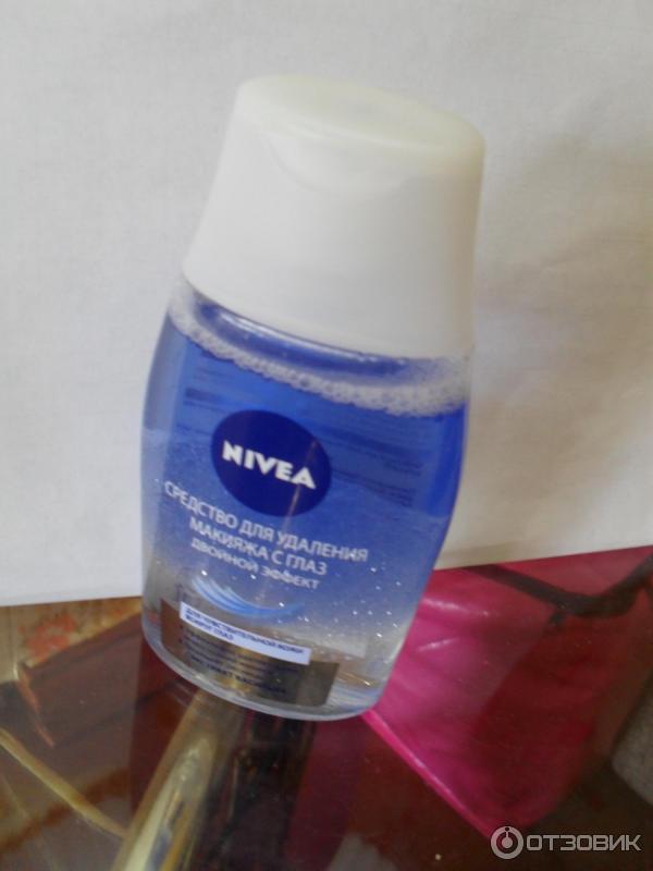 Средство для удаления макияжа с глаз Nivea Двойной эффект фото