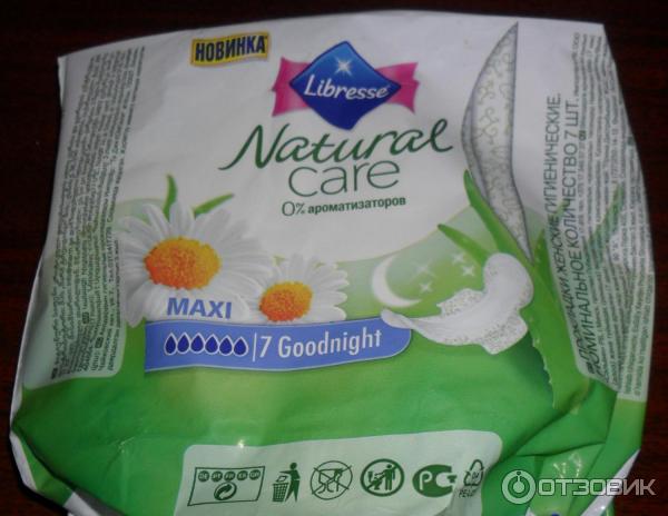 Прокладки Libresse Natural Care Maxi фото