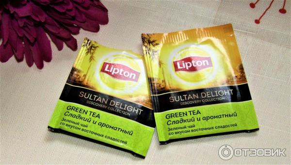 Чай зеленый Lipton Discovery Collection Sultan Delight фото