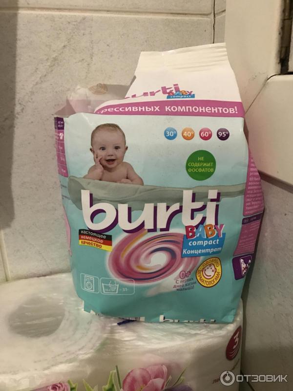 Средство для стирки детского белья Burti Baby фото