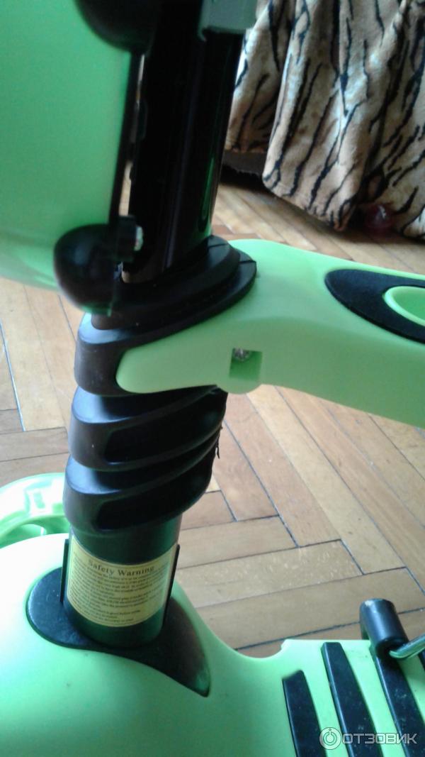 Самокат детский с родительской ручкой scooter mini 5 in 1 фото