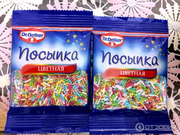 Посыпка кондитерская Dr. Oetker фото