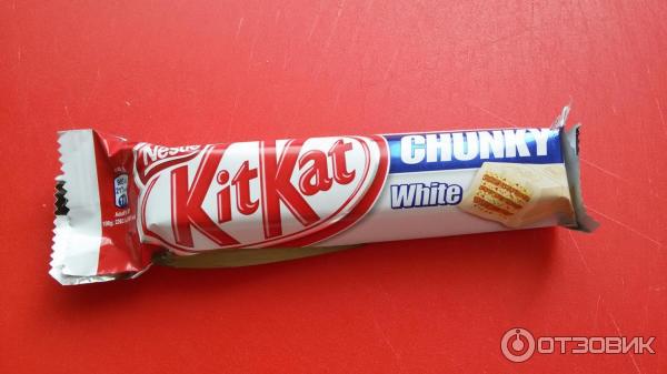 Шоколад Nestle KitKat Chunky White фото