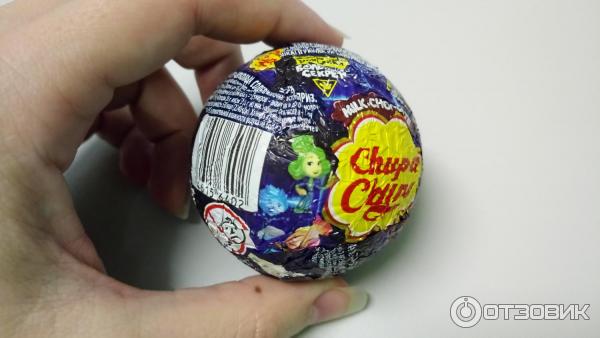 Шоколадный шар Chupa Chups с сюрпризом 20 г в ассортименте (модель по наличию)