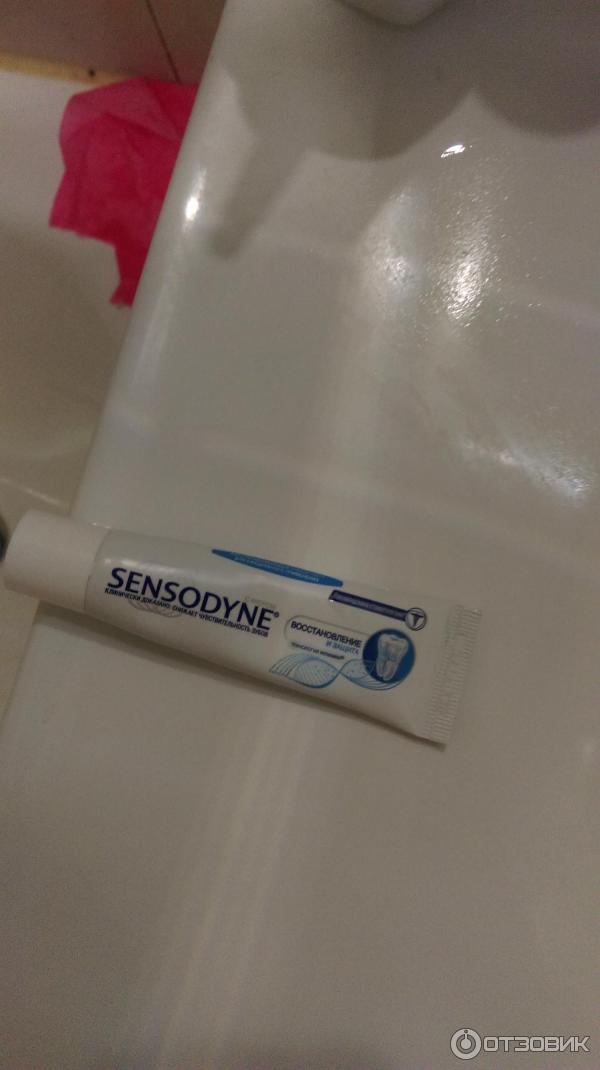 Зубная паста Sensodyne Восстановление и защита фото