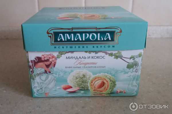 Конфеты Amapola Миндаль и кокос фото