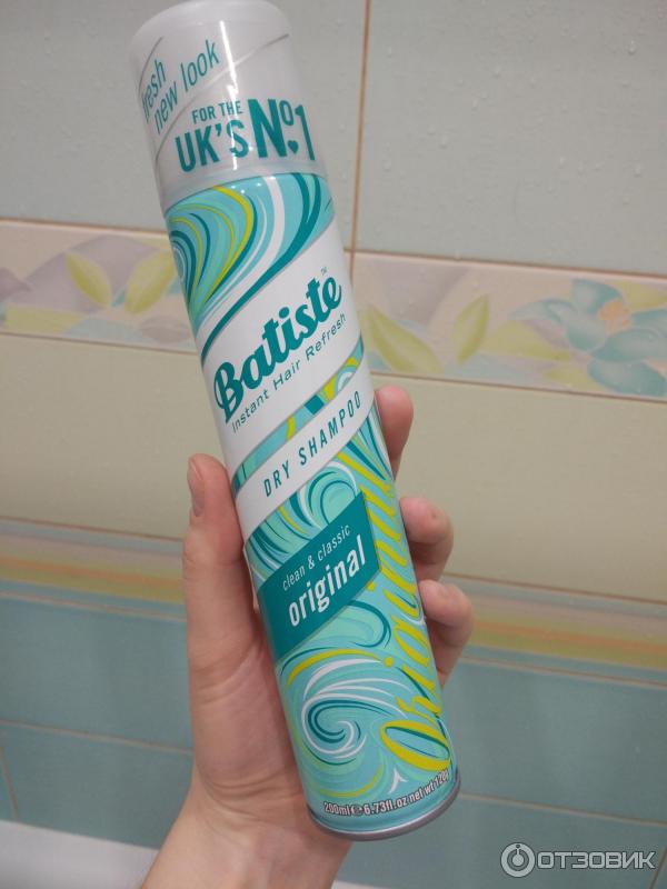 Сухой шампунь Batiste Dry Shampoo Clean & Classic Original Instant Hair Refresh фото