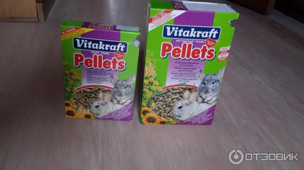 Корм для шиншилл Vitakraft Pellets фото