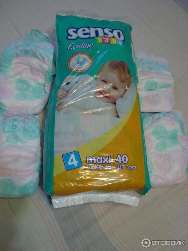 Подгузники детские Senso Baby Ecoline фото