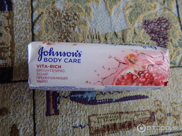 Мыло Johnson's Body Care Vita-Rich преображающее с экстрактом цветка граната фото