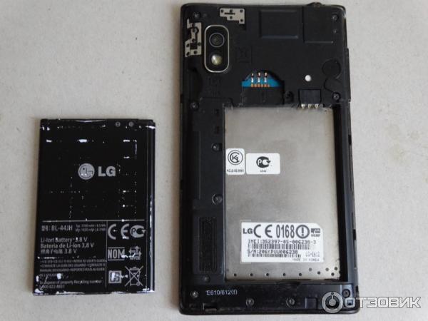 Сотовый телефон LG E612 Optimus L5 фото