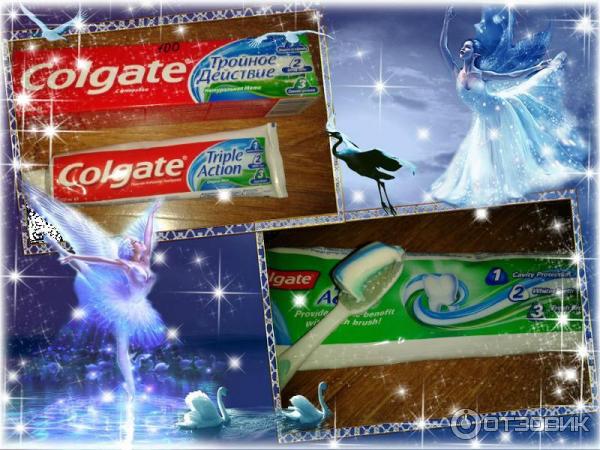 Зубная паста Colgate Тройное действие фото