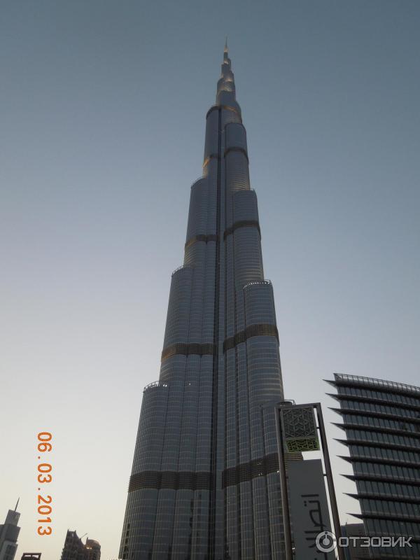 Небоскреб Burj Khalifa (ОАЭ, Дубай) фото