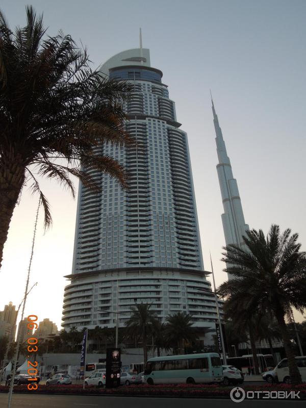 Небоскреб Burj Khalifa (ОАЭ, Дубай) фото