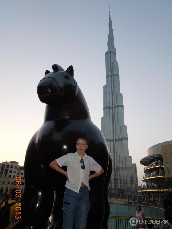 Небоскреб Burj Khalifa (ОАЭ, Дубай) фото