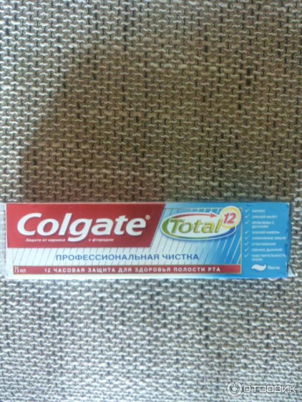 Зубная паста Colgate Total 12 Professional Clean фото