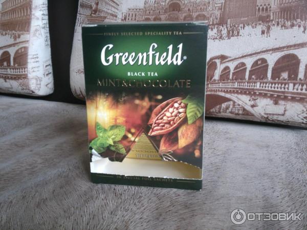 Чай Greenfield Mint and Chocolate в пирамидках фото