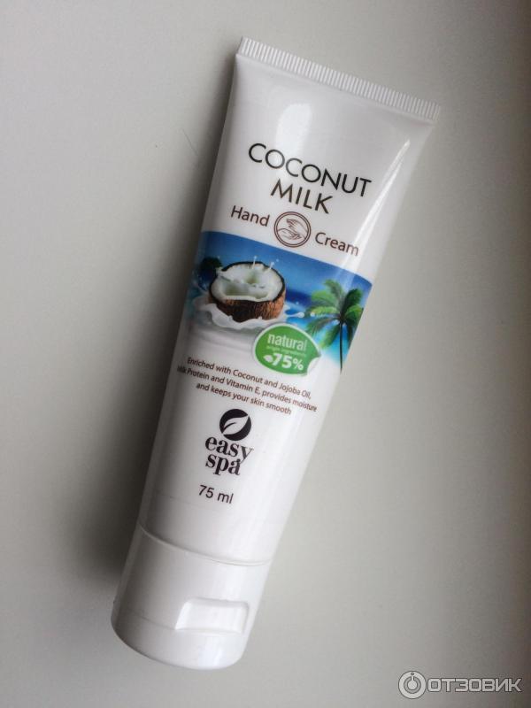 Крем для рук Easy spa Coconut Milk фото