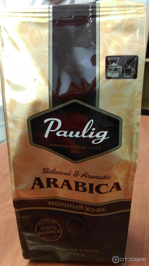 Кофе молотый Paulig Arabica фото