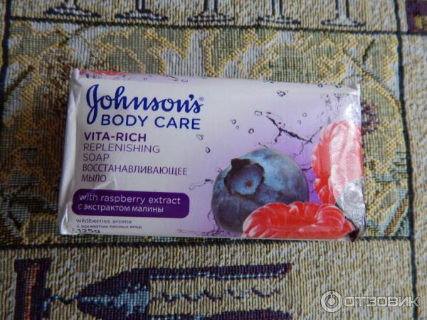 Мыло Johnson's Body Care Vita-Rich восстанавливающее фото