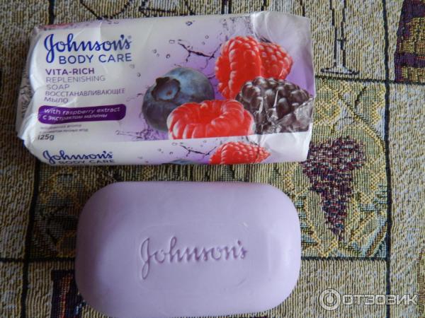 Мыло Johnson's Body Care Vita-Rich восстанавливающее фото