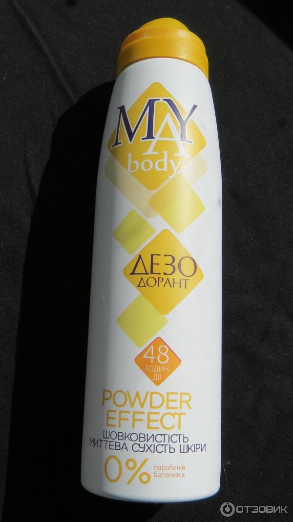 Дезодорант-спрей MAY body Powder Effect фото