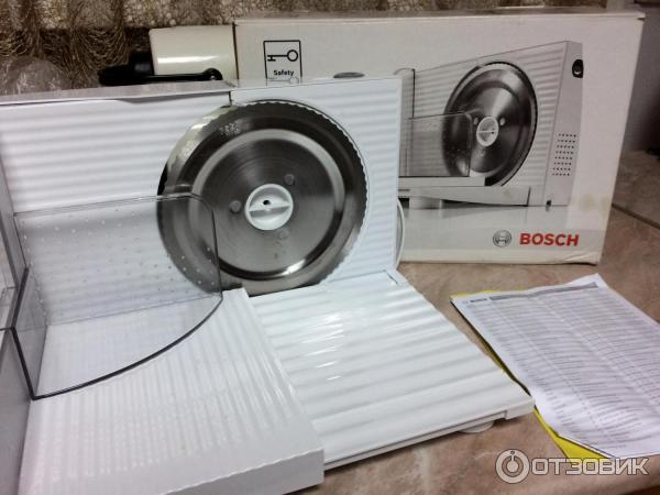 Как разобрать ломтерезку bosch