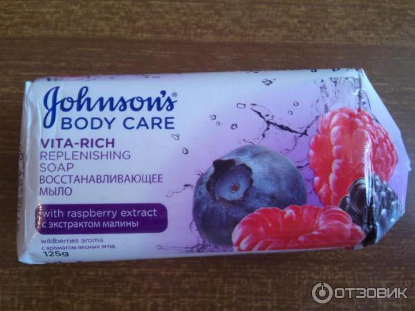 Мыло Johnson's Body Care Vita-Rich восстанавливающее фото