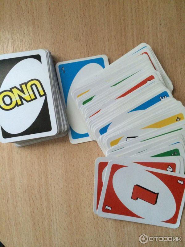 Настольная карточная игра UNO фото