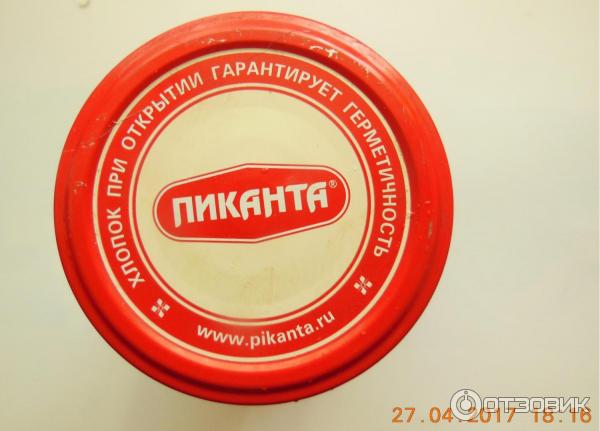 крышечка банки