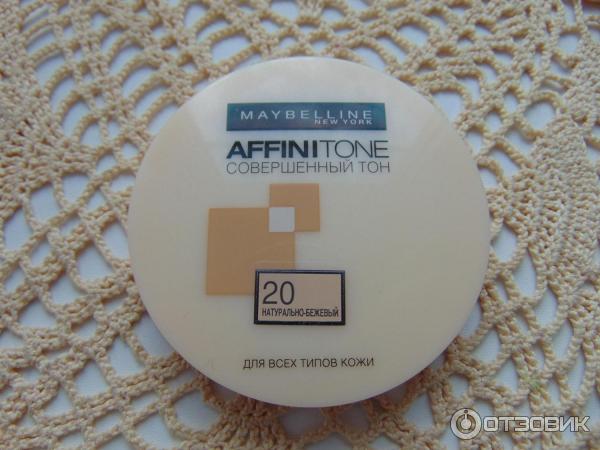 Компактная пудра Maybelline выравнивающая Affinitone Совершенный тон фото