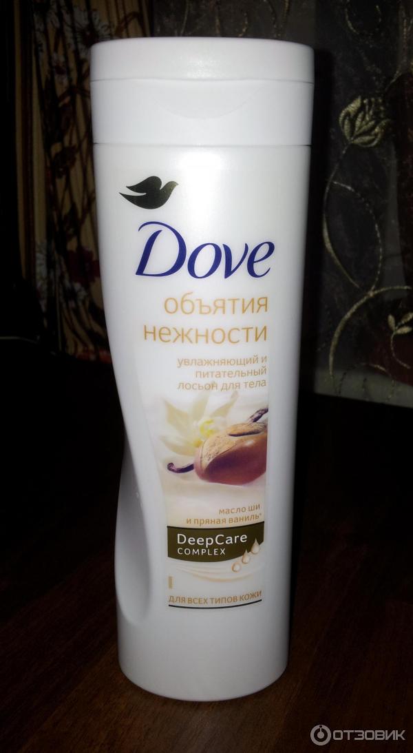 Увлажняющий и питательный лосьон для тела Dove Объятия нежности фото