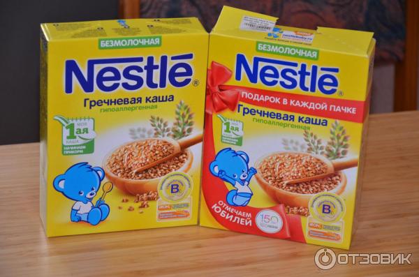 Сухие безмолочные каши Nestle Первая ступень фото