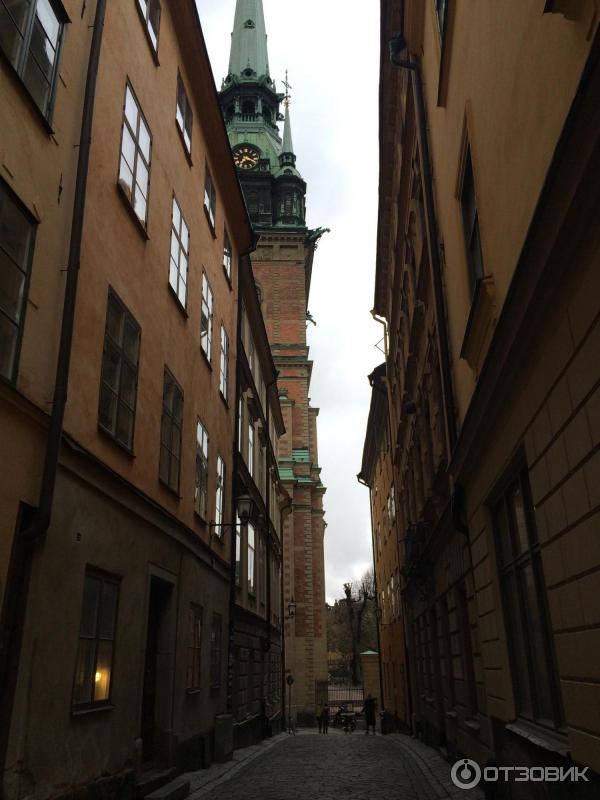 Старый город Gamla Stan (Швеция, Стокгольм) фото