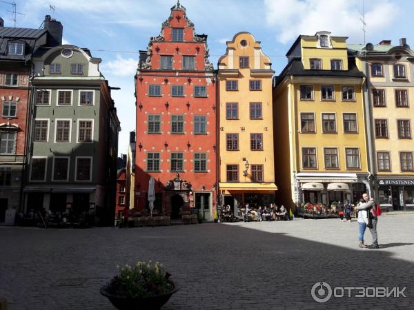 Старый город Gamla Stan (Швеция, Стокгольм) фото