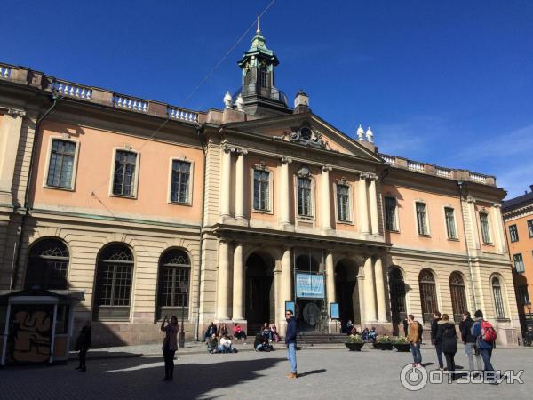 Старый город Gamla Stan (Швеция, Стокгольм) фото