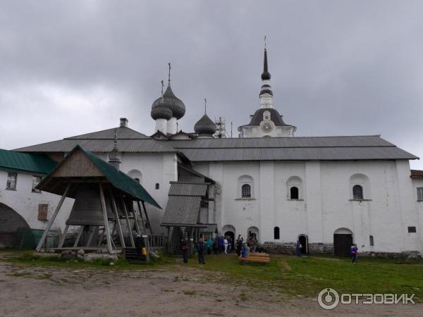 Соловецкий монастырь, звонница и ларек