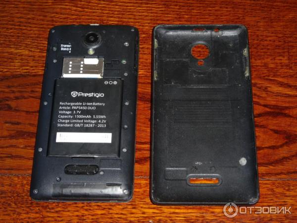 Смартфон Prestigio MultiPhone PAP 5450 DUO фото