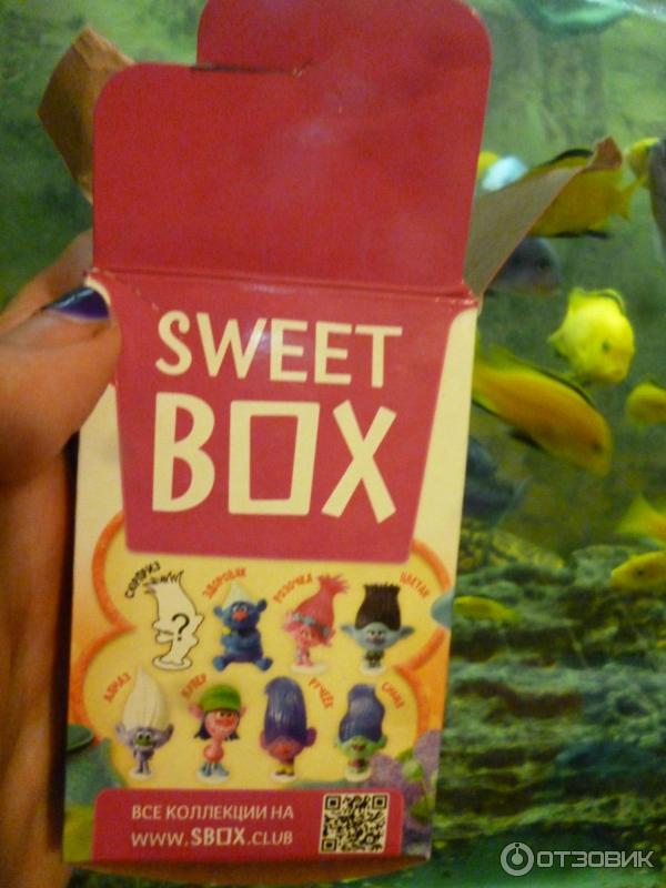 Мармелад с игрушкой Sweet Box Тролли фото