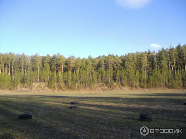 поляна для катания на лошадях