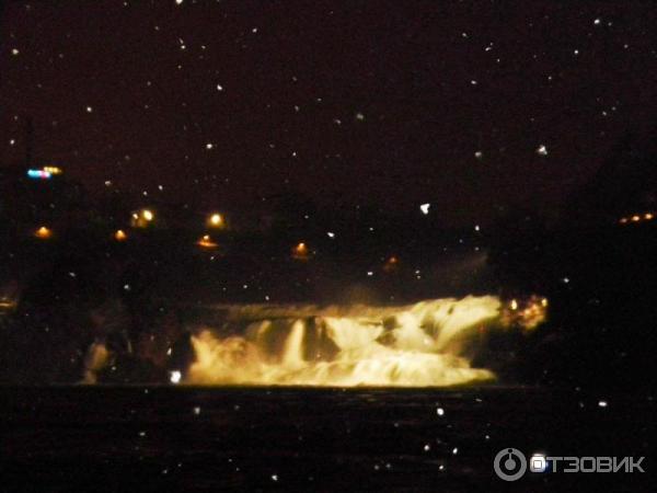 Рейнский водопад (Швейцария) фото