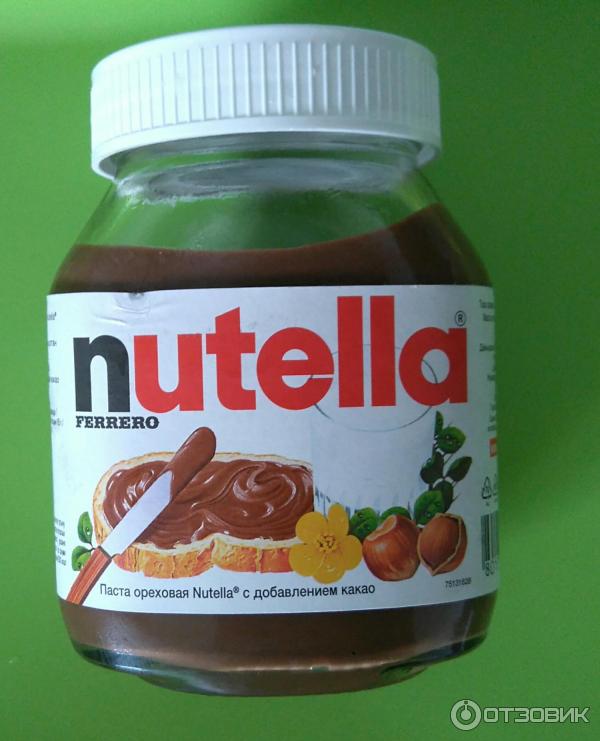 Ореховая паста nutella