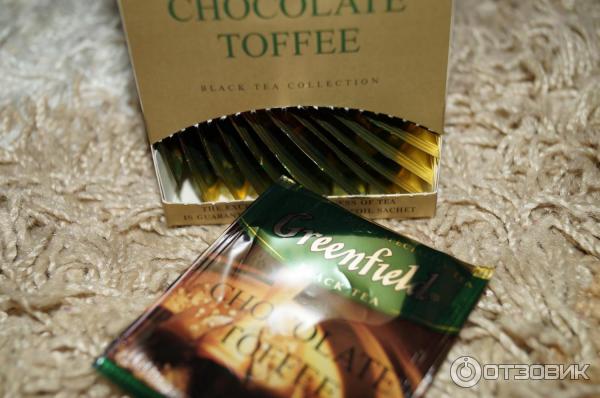 Чай Greenfield Chocolate Toffee в пакетиках фото