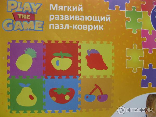 Мягкий развивающий пазл-коврик Play the Game фото