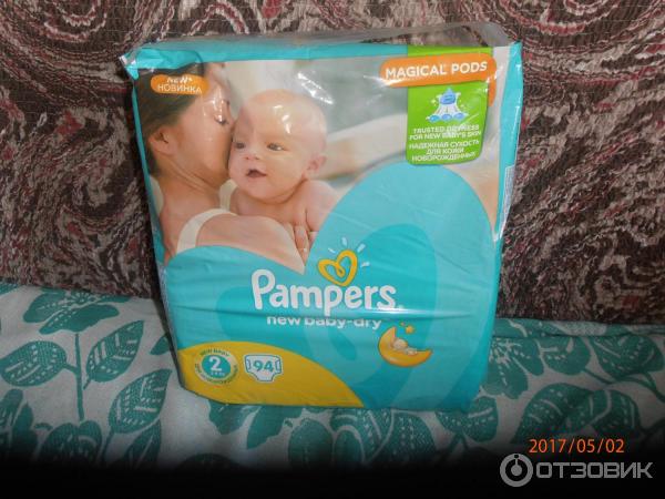 Подгузники Pampers New Baby-Dry фото