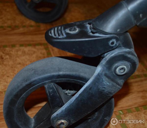 Как снять колесо peg perego