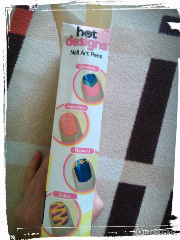 Набор для дизайна ногтей Hot Designs nail Art Pens